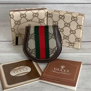 GUCCI GG Sherry Line Coin Purse