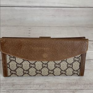 GUCCI PLUS PVC Long Wallet *Vintage - Image 3