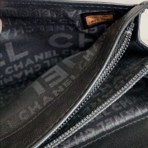 CHANEL Quilted Embossed Logo Wallet - Image 8