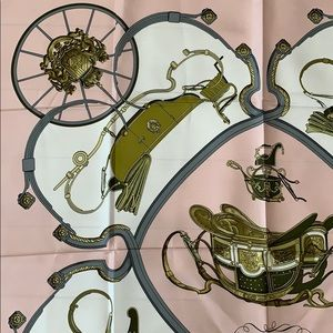HERMÈS Springs Silk Scarf By Philippe Ledoux - Image 8