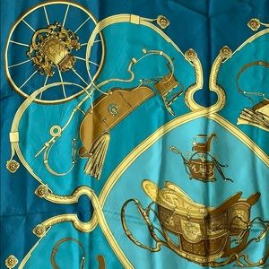 HERMÈS Spring Silk Scarf By Philippe Ledoux - Image 4