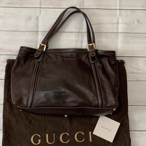 GUCCI GG Dialux Britt Tote - Image 2