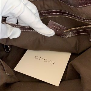 GUCCI GG Dialux Britt Tote - Image 8