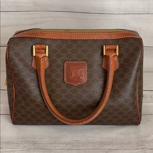 Celine Paris Macadam Boston Bag