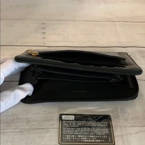 CHANEL Coco Mark Enamel Zipped Long Wallet - Image 6