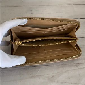 PRADA Metalic Nappa Gaufre Wallet - Image 3