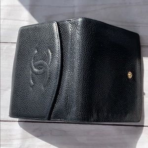 CHANEL CC Cavier Compact Wallet - Image 3