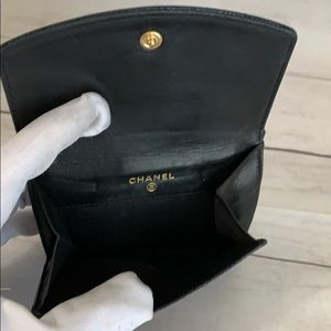 CHANEL CC Cavier Compact Wallet - Image 8