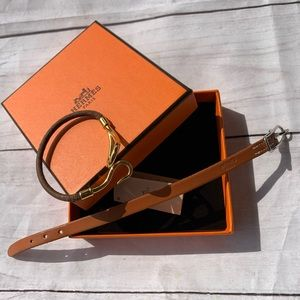 HERMÈS Jumbo Hook + VintageTour Bracelets