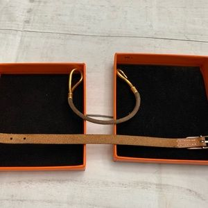 HERMÈS Jumbo Hook + VintageTour Bracelets - Image 8