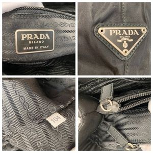 PRADA Chain Link Tessuto Shoulder Bag - Image 7