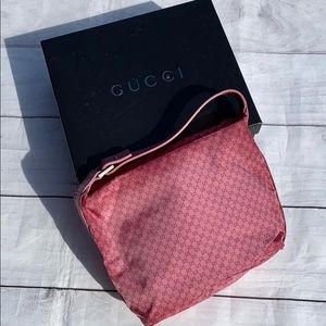 GUCCI GG Nylon Mini Pochette