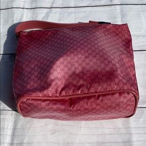 GUCCI GG Nylon Mini Pochette - Image 4