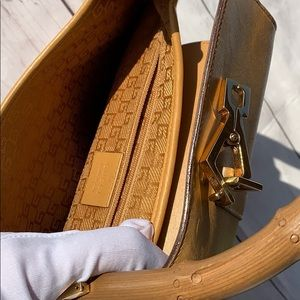 GUCCI Suede Bamboo Jackie Hobo - Image 5