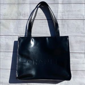 CHANEL Vintage Enamel CC Tote