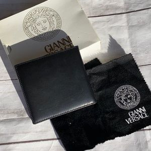 GIANNI VERSACE Calf Leather Bifold Wallet - Image 3