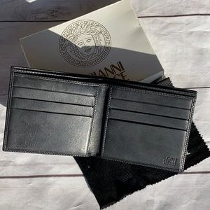 GIANNI VERSACE Calf Leather Bifold Wallet - Image 4