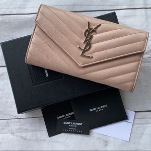 SAINT LAURENT Monogram Envelope Wallet