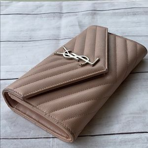 SAINT LAURENT Monogram Envelope Wallet - Image 3