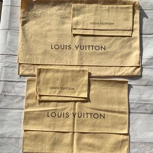 LOUIS VUITTON Dust Bags **BUNDLE SET OF 4 - Image 2