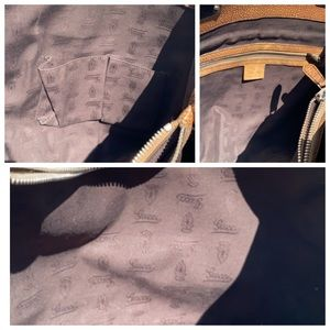 GUCCI Large GG Canvas Bamboo Bar Bag - Image 6
