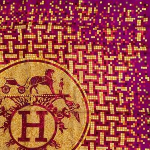 HERMÈS Mosaique Au 24 Silk Scarf - Image 3