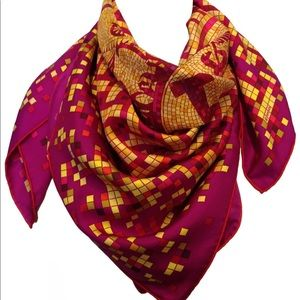 HERMÈS Mosaique Au 24 Silk Scarf - Image 9