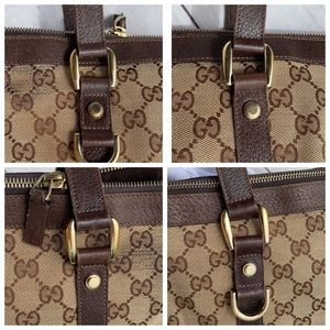 GUCCI Medium GG Canvas Abbey Tote - Image 9