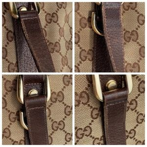 GUCCI Medium GG Canvas Abbey Tote - Image 10