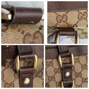GUCCI Medium GG Canvas Abbey Tote - Image 11