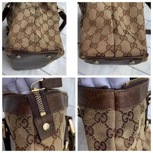 GUCCI Medium GG Canvas Abbey Tote - Image 14