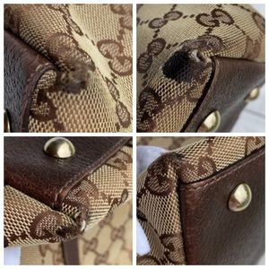 GUCCI Medium GG Canvas Abbey Tote - Image 13