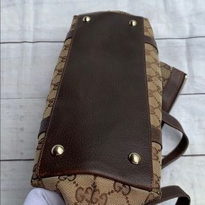 GUCCI Medium GG Canvas Abbey Tote - Image 7
