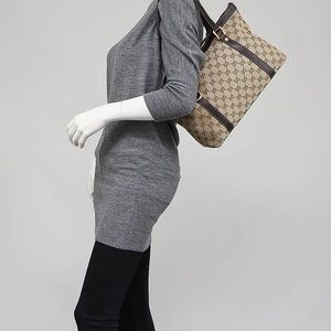 GUCCI Medium GG Canvas Abbey Tote - Image 16