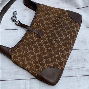 GUCCI GG Canvas Jackie Shoulder Bag - Image 4