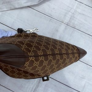 GUCCI GG Canvas Jackie Shoulder Bag - Image 10