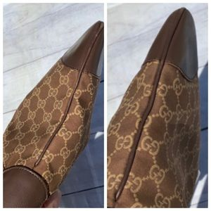 GUCCI GG Canvas Jackie Shoulder Bag - Image 9