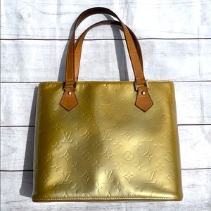 LOUIS VUITTON Monogram Vernis Houston Bag - Image 2