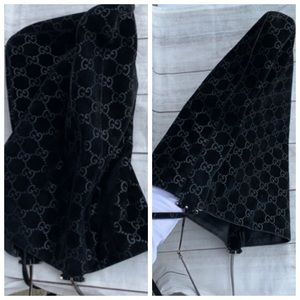 GUCCI GG Suede Bucket Leather Bag - Image 11
