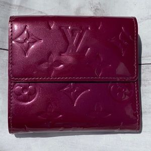 LOUIS VUITTON Vernis Elise Wallet