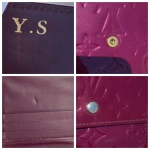 LOUIS VUITTON Vernis Elise Wallet - Image 16
