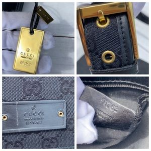 GUCCI Canvas Eclipse Crossbody Bag *FREE WALLET - Image 13