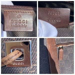 GUCCI Canvas Drawstring BIG Tote Bag - Image 12