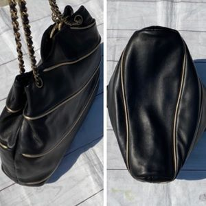 CHANEL Leather Constructivism Bag - Image 9