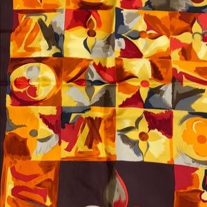 LOUIS VUITTON Monogram Silk Scarf - Image 5
