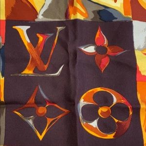 LOUIS VUITTON Monogram Silk Scarf - Image 11