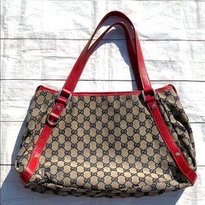 GUCCI Monogram Canvas Shoulder Bag - Image 2