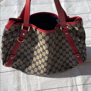 GUCCI Monogram Canvas Shoulder Bag - Image 3
