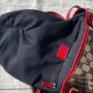 GUCCI Monogram Canvas Shoulder Bag - Image 5