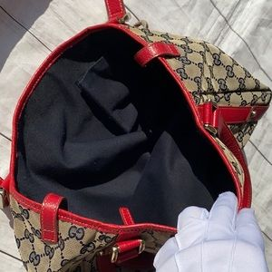 GUCCI Monogram Canvas Shoulder Bag - Image 6